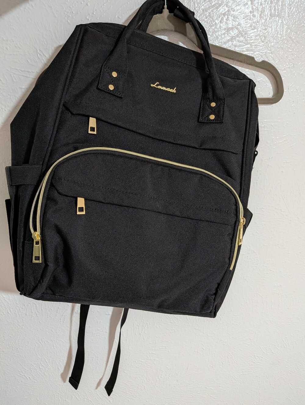 Lovevook Black Backpack With Built In Cooler